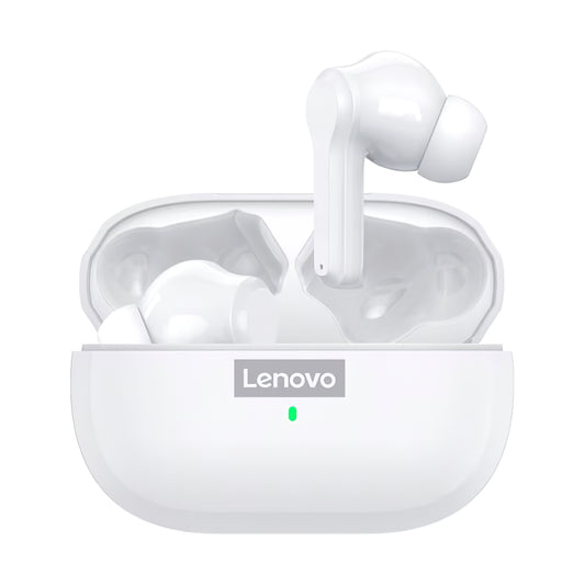 Handsfree Bluetooth Lenovo LP1S, TWS, Wit 