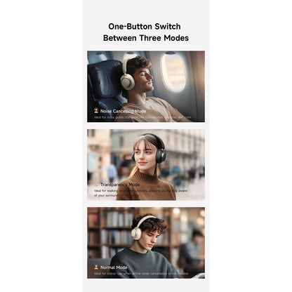 Handsfree Bluetooth McDodo HP-5821 T03, A2DP, ANC, Beige