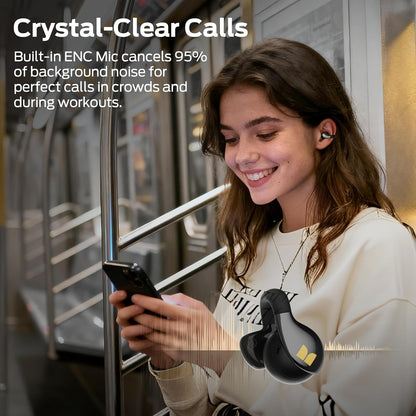 Handsfree Bluetooth Monster AC225, TWS, Zwart