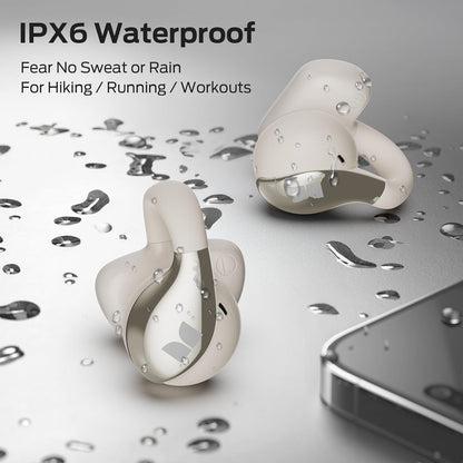 Handsfree Bluetooth Monster AC225, TWS, Lichtcrème