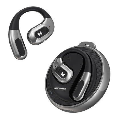 Handsfree Bluetooth Monster AC330 AI Vertaling, TWS, Zwart