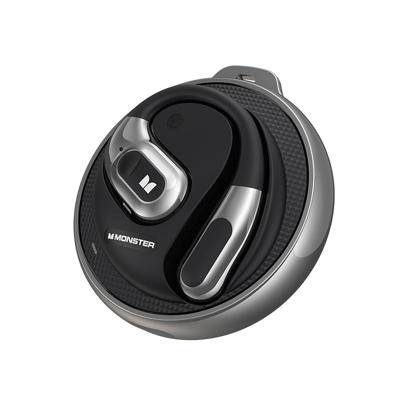 Handsfree Bluetooth Monster AC330 AI Vertaling, TWS, Zwart