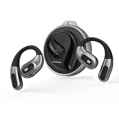 Handsfree Bluetooth Monster AC330 AI Vertaling, TWS, Zwart