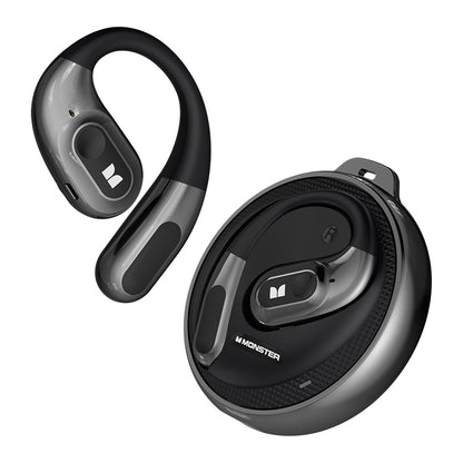 Handsfree Bluetooth Monster AC330 AI Vertaling, TWS, Zwart