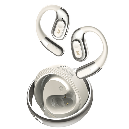 Handsfree Bluetooth Monster AC330 AI Vertaling, TWS, Wit
