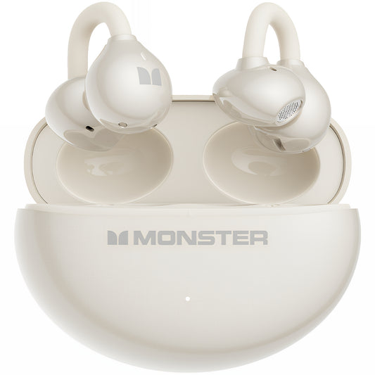 Handsfree Bluetooth Monster AirClip AC200, TWS, Lichtcrème