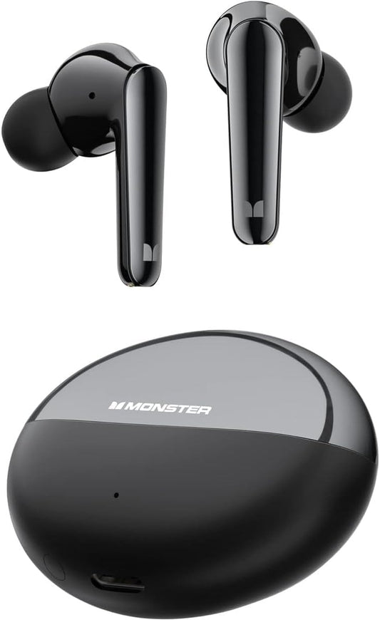 Handsfree Bluetooth Monster N-Lite 203 AirLinks, TWS, Zwart