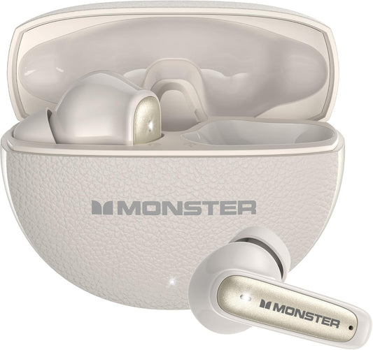 Handsfree Bluetooth Monster N-Lite 310, TWS, Lichtcrème