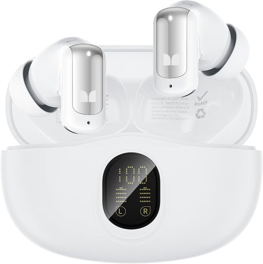 Handsfree Bluetooth Monster N-Lite 217, TWS, Wit