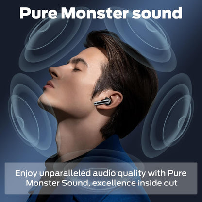 Handsfree Bluetooth Monster N-Lite 203 AirLinks, TWS, Zwart