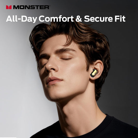 Handsfree Bluetooth Monster N-Lite 217, TWS, Zwart