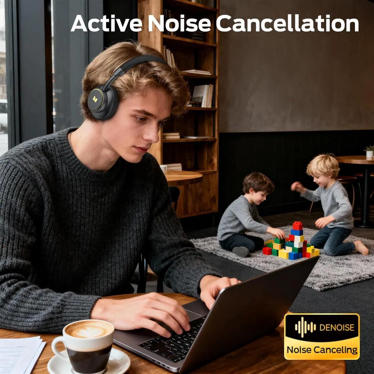 Handsfree Bluetooth Monster N-tune mini 02, A2DP, ANC, Zwart