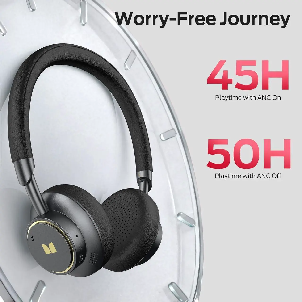 Handsfree Bluetooth Monster N-tune mini 02, A2DP, ANC, Zwart