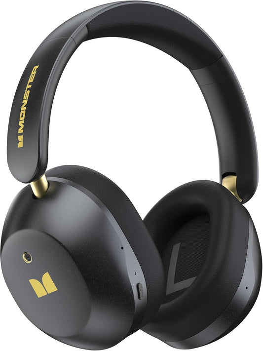 Handsfree Bluetooth Monster Persona 6th, MultiPoint, A2DP, ANC, Zwart