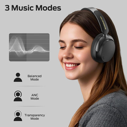 Handsfree Bluetooth Monster Persona 3rd, MultiPoint, A2DP, ANC, Zwart