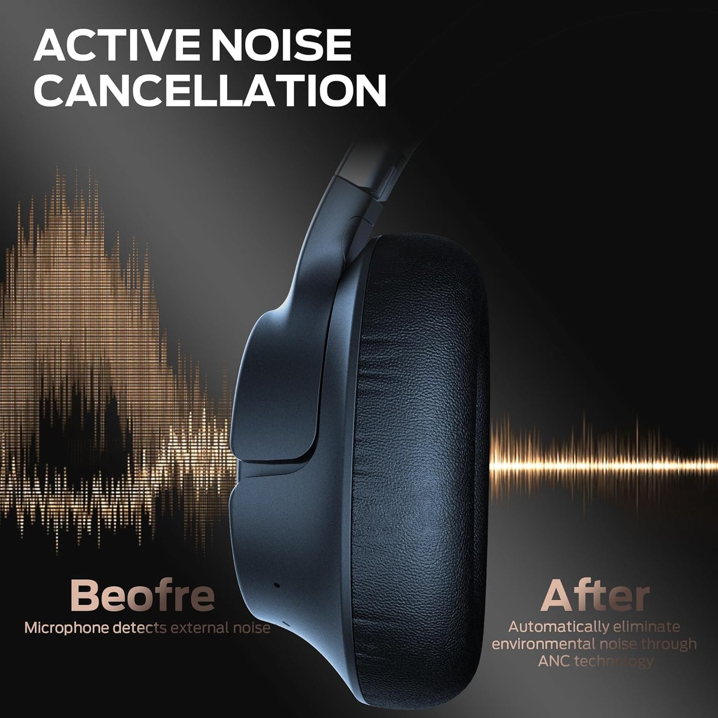 Handsfree Bluetooth Monster Persona SE, A2DP, ANC, Blauw