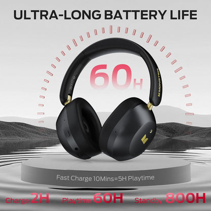 Handsfree Bluetooth Monster Persona 6th, MultiPoint, A2DP, ANC, Zwart