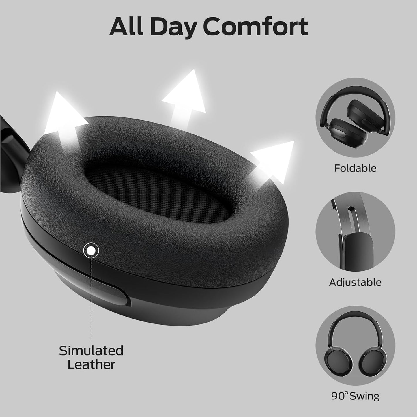 Handsfree Bluetooth Monster Persona 3rd, MultiPoint, A2DP, ANC, Zwart