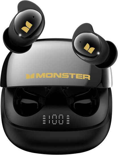 Handsfree Bluetooth Monster Sleep Ear200, TWS, ANC, Zwart
