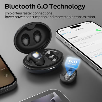 Handsfree Bluetooth Monster Sleep Ear100, TWS, Zwart