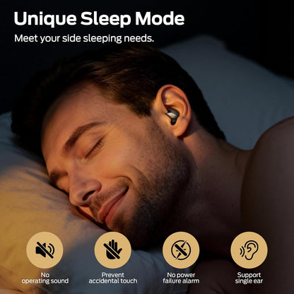 Handsfree Bluetooth Monster Sleep Ear100, TWS, Zwart