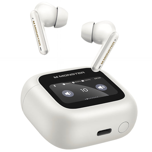 Handsfree Bluetooth Monster TH300, TWS, Wit