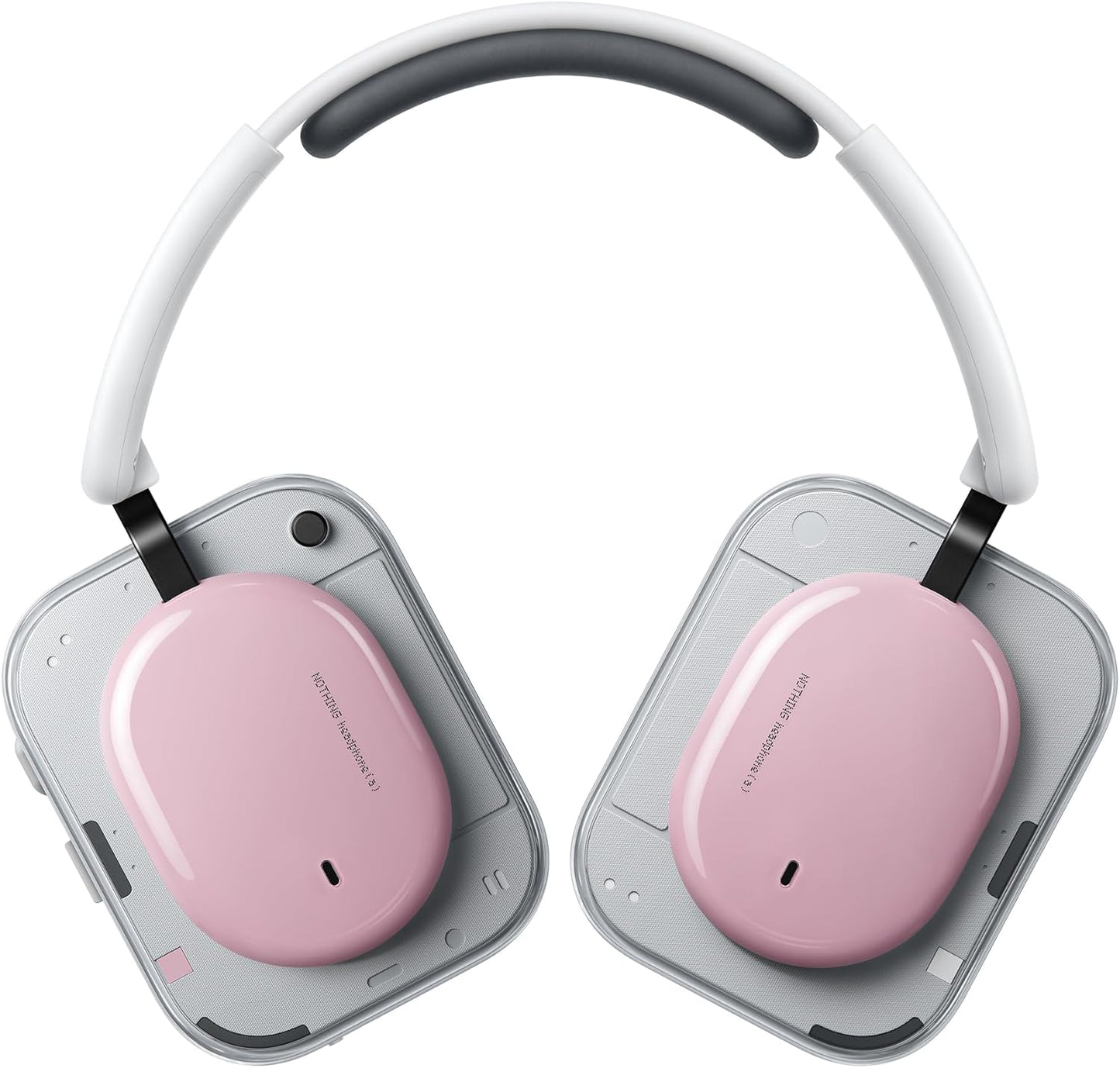 Handsfree Bluetooth Nothing Headphone (a), MultiPoint, A2DP, ANC, Roze