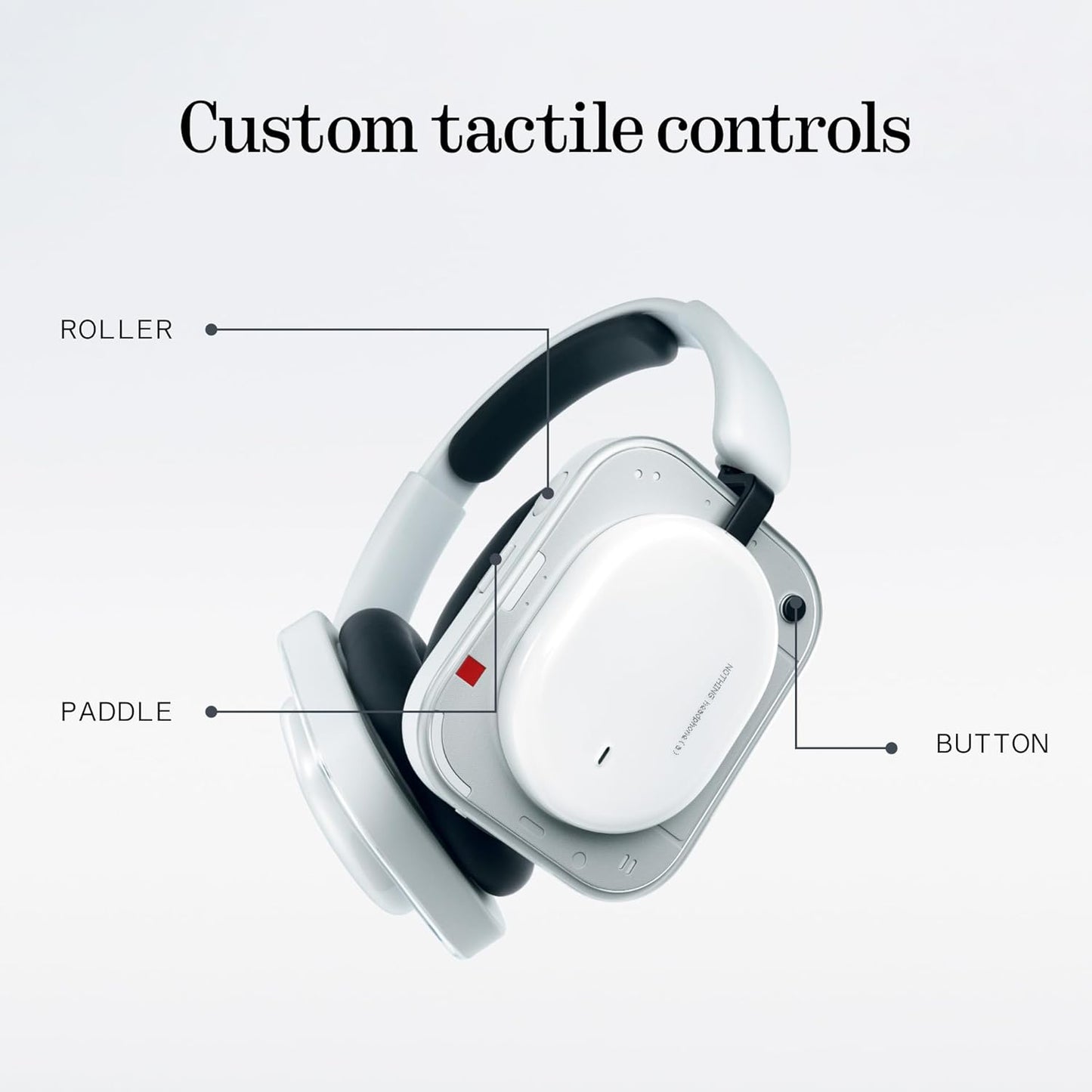 Handsfree Bluetooth Nothing Headphone (a), MultiPoint, A2DP, ANC, Roze
