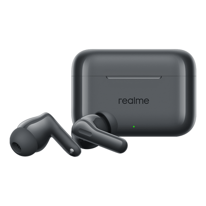 Handsfree Bluetooth Realme Buds T200, TWS, ANC, MultiPoint, Gri
