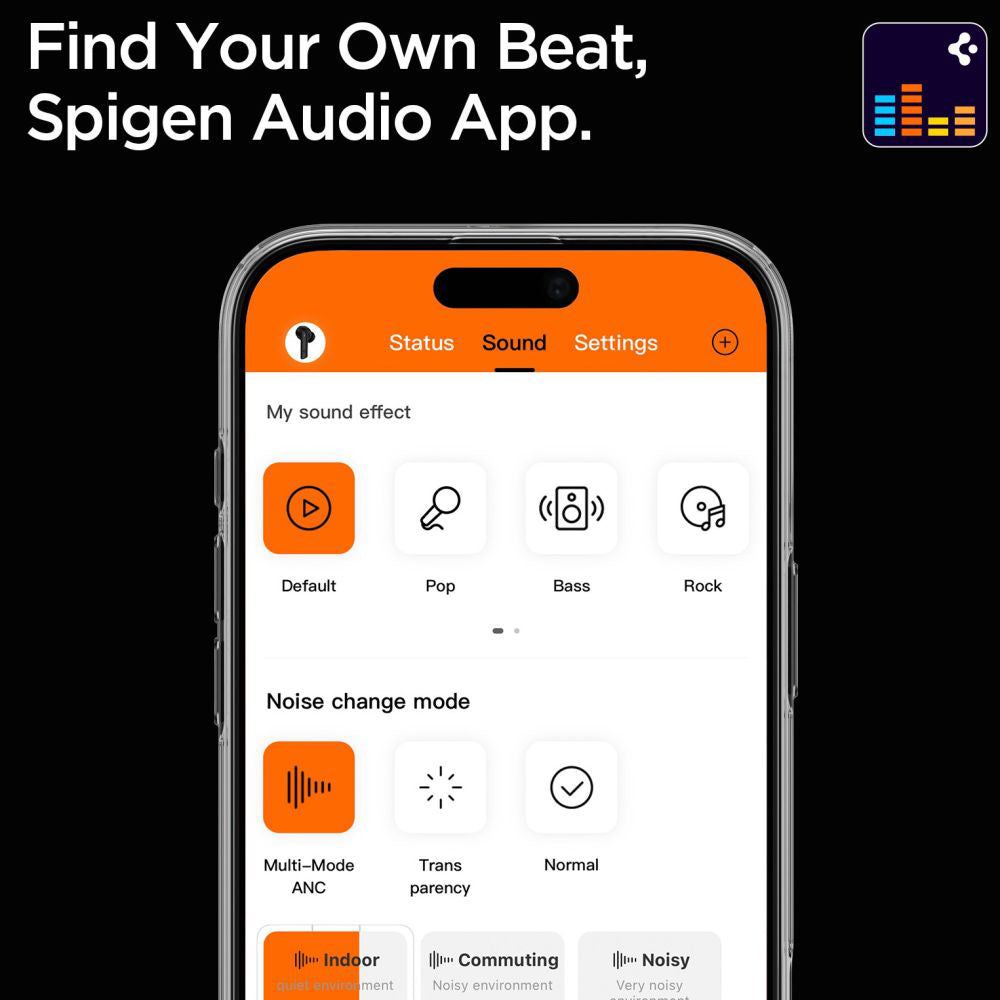 Handsfree Bluetooth Spigen SA2401, TWS, ANC, Wit