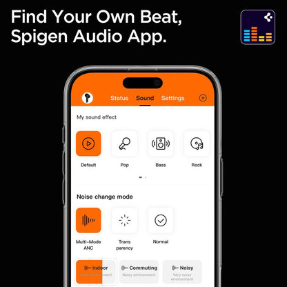 Handsfree Bluetooth Spigen SA2402, TWS, ANC, Wit ASD07964