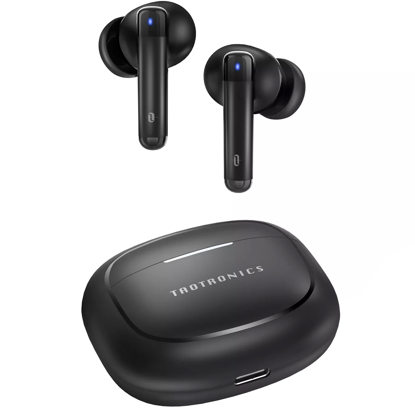 Handsfree Bluetooth TaoTronics TT-BH1120, TWS, Zwart