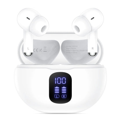 Handsfree Bluetooth Tech-Protect Ultraboost Pro G2, TWS, Wit
