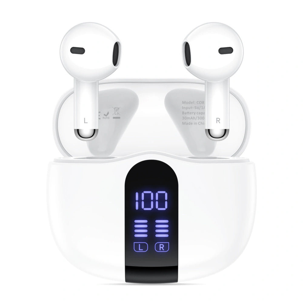 Handsfree Bluetooth Tech-Protect Ultraboost Core G2, TWS, Wit
