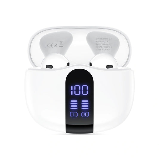Handsfree Bluetooth Tech-Protect Ultraboost Core G2, TWS, Wit