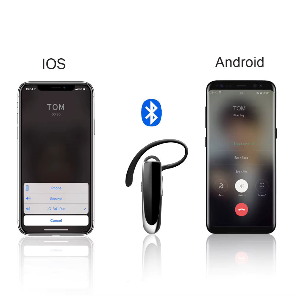 Handsfree Bluetooth Techsuit CB1 UrbanEar, A2DP, Zwart