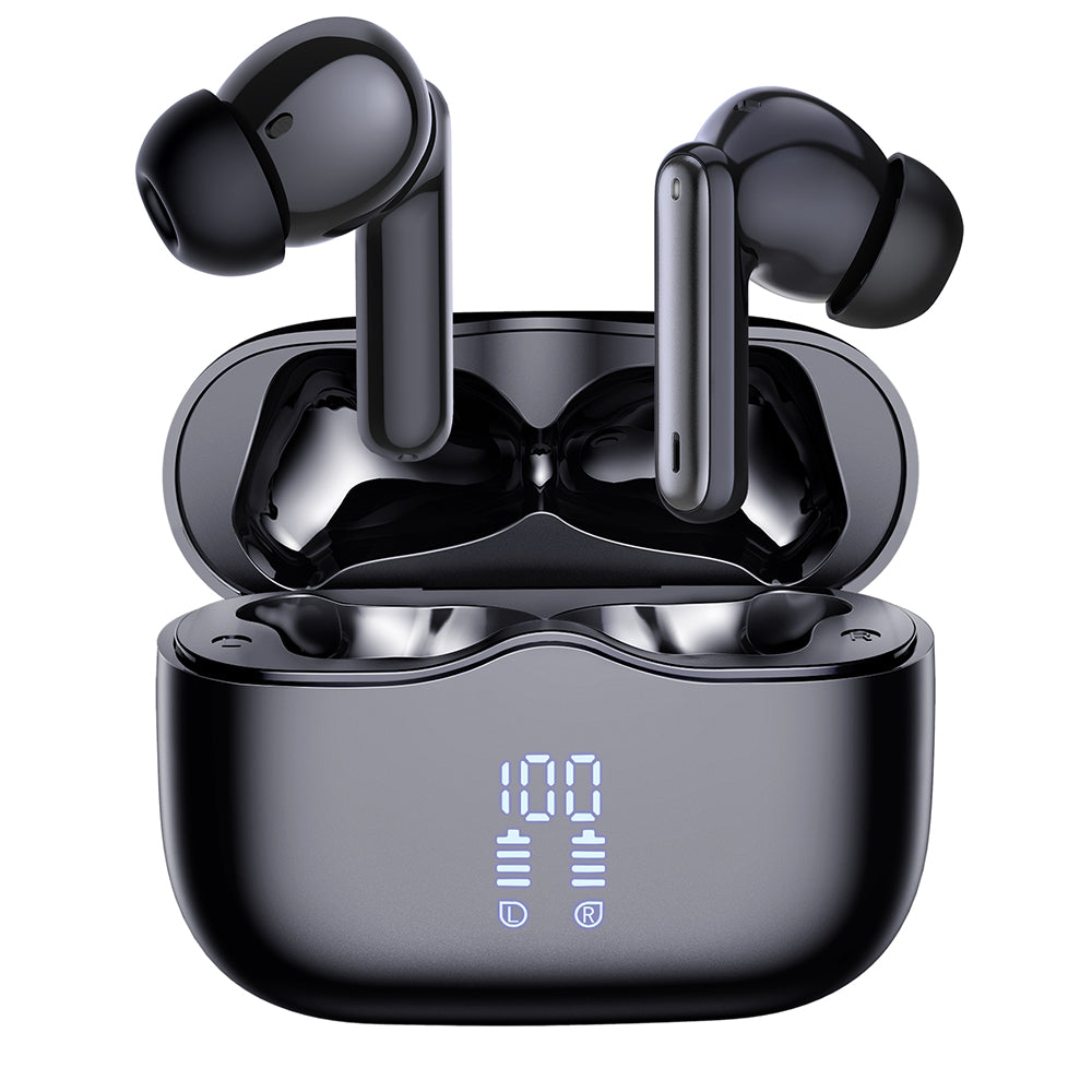 Handsfree Bluetooth Techsuit CW2 VelarX One, TWS, ANC, Zwart