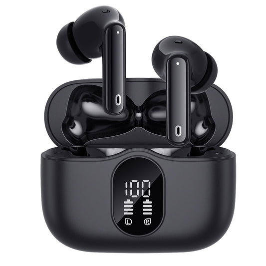 Handsfree Bluetooth Techsuit CW3 WaveBeat 100, TWS, ANC, Zwart