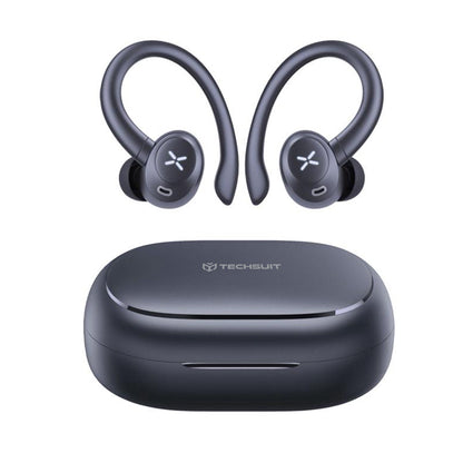 Handsfree Bluetooth Techsuit CW4 AirTune, TWS, Zwart