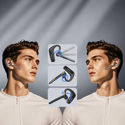 Handsfree Bluetooth Techsuit PowerTalks G6, MultiPoint, A2DP, Zwart
