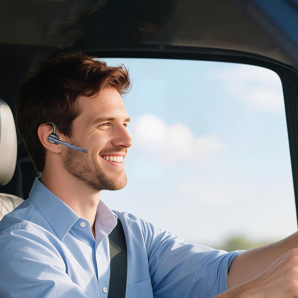 Handsfree Bluetooth Techsuit Vocelis Pro CB4, A2DP, Blauw
