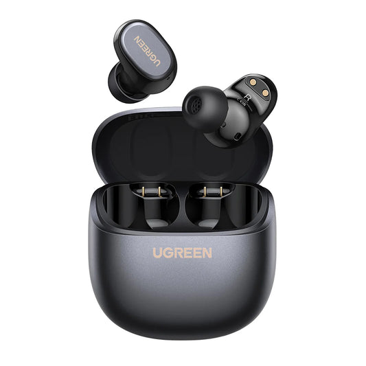 Handsfree Bluetooth UGREEN Dots (75628), TWS, MultiPoint, Zwart