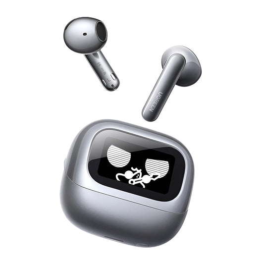 Handsfree Bluetooth UGREEN HiTune H6 Magic WS216 (75288), TWS, ANC, MultiPoint, Grijs