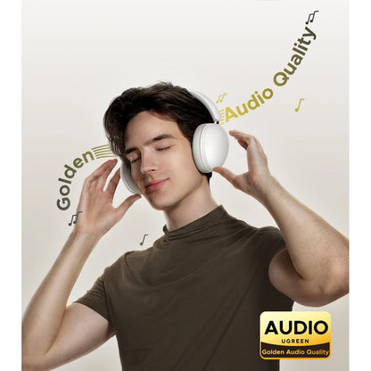 Handsfree Bluetooth UGREEN HiTune Max 2 HP205, MultiPoint, A2DP, ANC, Zwart