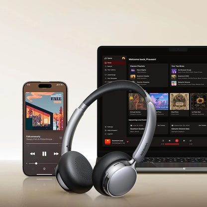 Handsfree Bluetooth UGREEN HiTune Studio Plus HP207, A2DP, ANC, Bruin