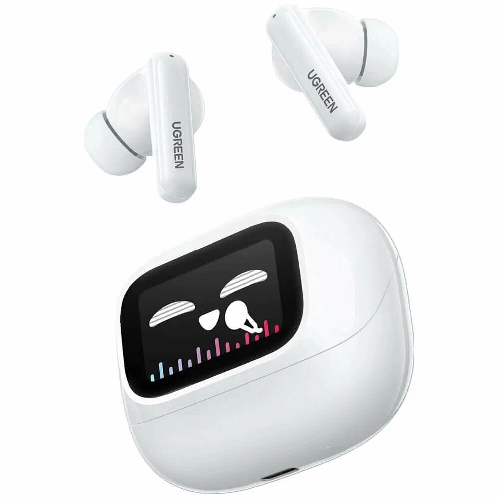 UGREEN HiTune T6 Magic WS211 Bluetooth Handsfree, TWS, ANC, MultiPoint, White