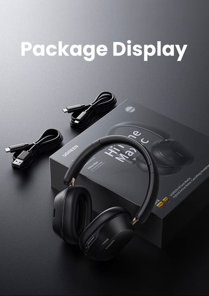 UGREEN HiTune Max5C HP203 Bluetooth Handsfree, A2DP, ANC, Black