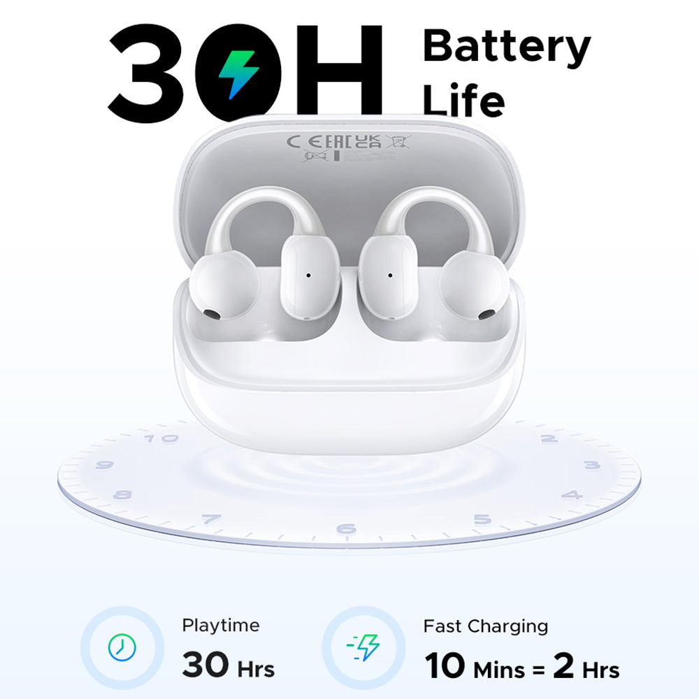 Handsfree Bluetooth UGREEN S6 ClipBuds Magic WS208, TWS, Wit