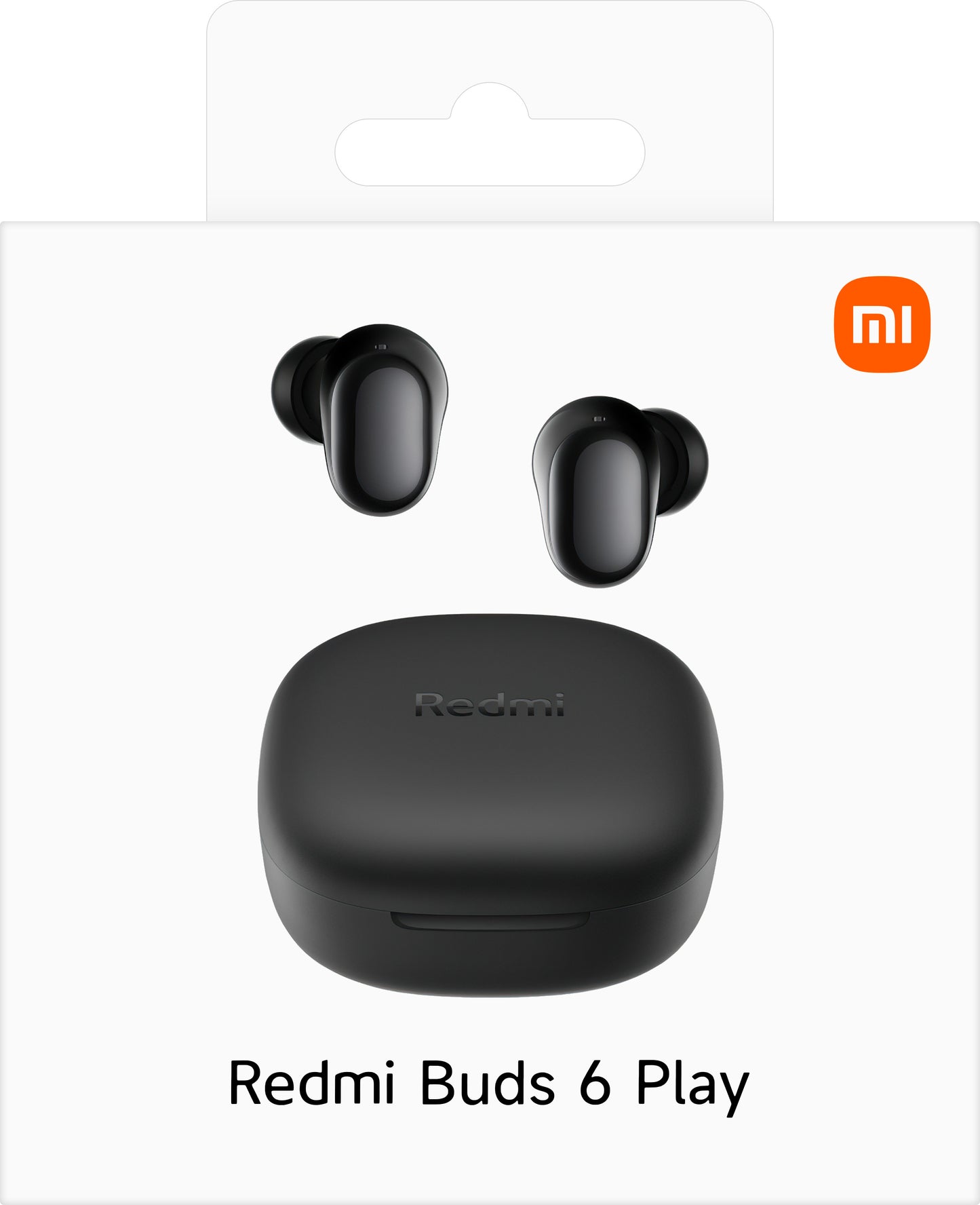 Handsfree Bluetooth Xiaomi Redmi Buds 6 Play, TWS, ANC, Zwart BHR8776GL 