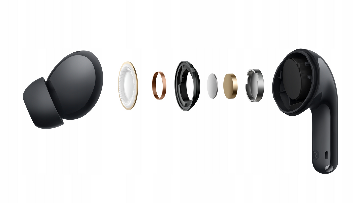 Handsfree Bluetooth Xiaomi Redmi Buds 8 Lite, TWS, ANC, MultiPoint, Zwart BHR08OMGL